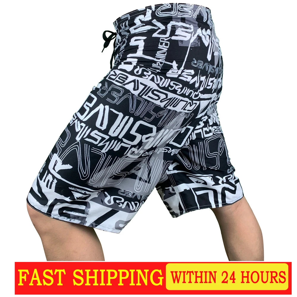 Shorts de plage tendance pour hommes, shorts d'été imprimés en 3D, shorts de surf pour hommes, maillot de bain, shorts de plage, pantalons de survêtement, course à pied, randonnée