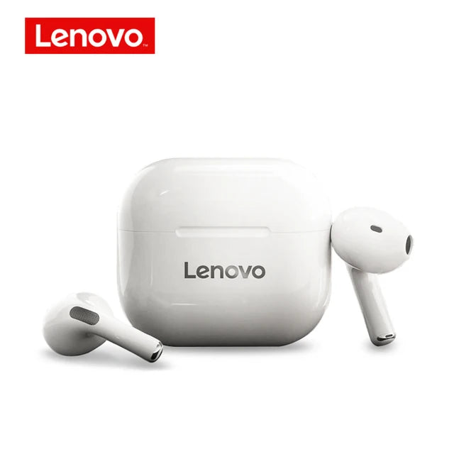 Écouteurs sans fil Lenovo LP40 d'origine TWS Bluetooth Écouteurs de sport à commande tactile Casque stéréo pour téléphone Android