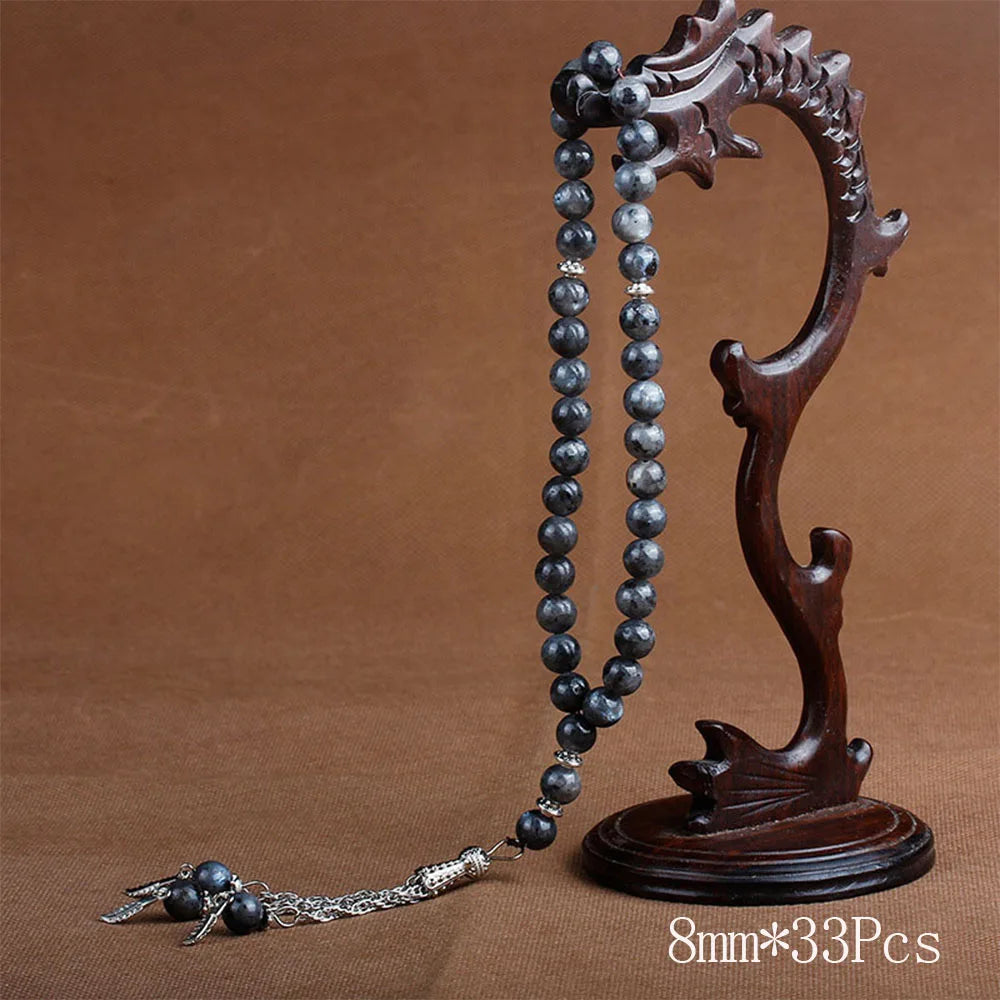 Islamic Tasbih Muslim Rosary Beads 33 Prayer Rosary For Men Bracelet For Men Accessory Natural Stone Agates Handmade Turkey