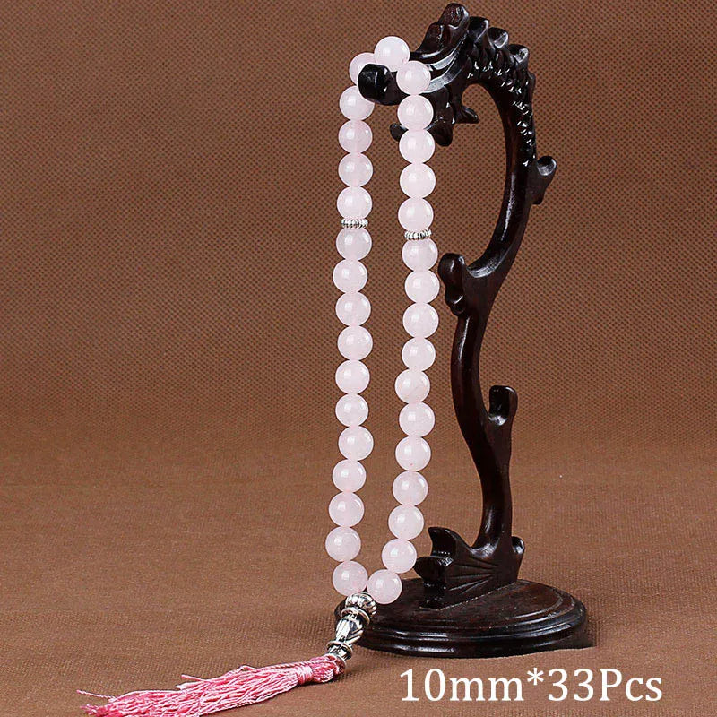 Islamic Tasbih Muslim Rosary Beads 33 Prayer Rosary For Men Bracelet For Men Accessory Natural Stone Agates Handmade Turkey