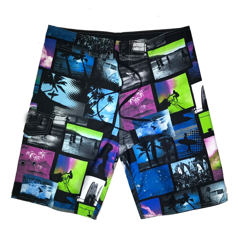 Shorts de plage tendance pour hommes, shorts d'été imprimés en 3D, shorts de surf pour hommes, maillot de bain, shorts de plage, pantalons de survêtement, course à pied, randonnée
