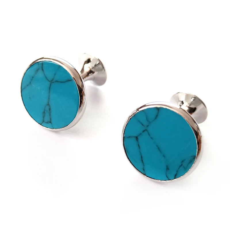 Bouton de manchette de luxe C-MAN noir pour hommes Boutons de manchette de marque Boutons de manchette de haute qualité argentés abotoaduras Bijoux