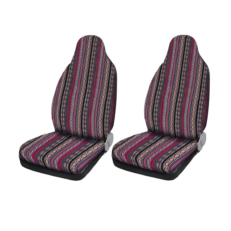 X Autohaux 5 colors Bucket Universal Car Seat Covers fit For Auto Vehicle Truck SUV Interior Seat Covers Protection Accessories