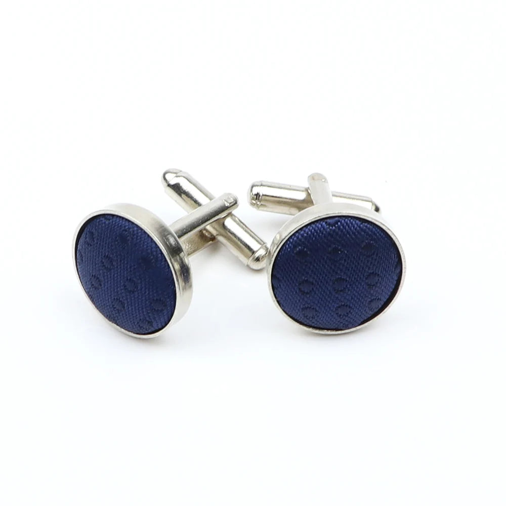 Boutons de manchette design à pois de haute qualité pour hommes, noir, rouge, mode, accessoires de chemise, ronds, neufs, bijoux, cadeau, vente en gros
