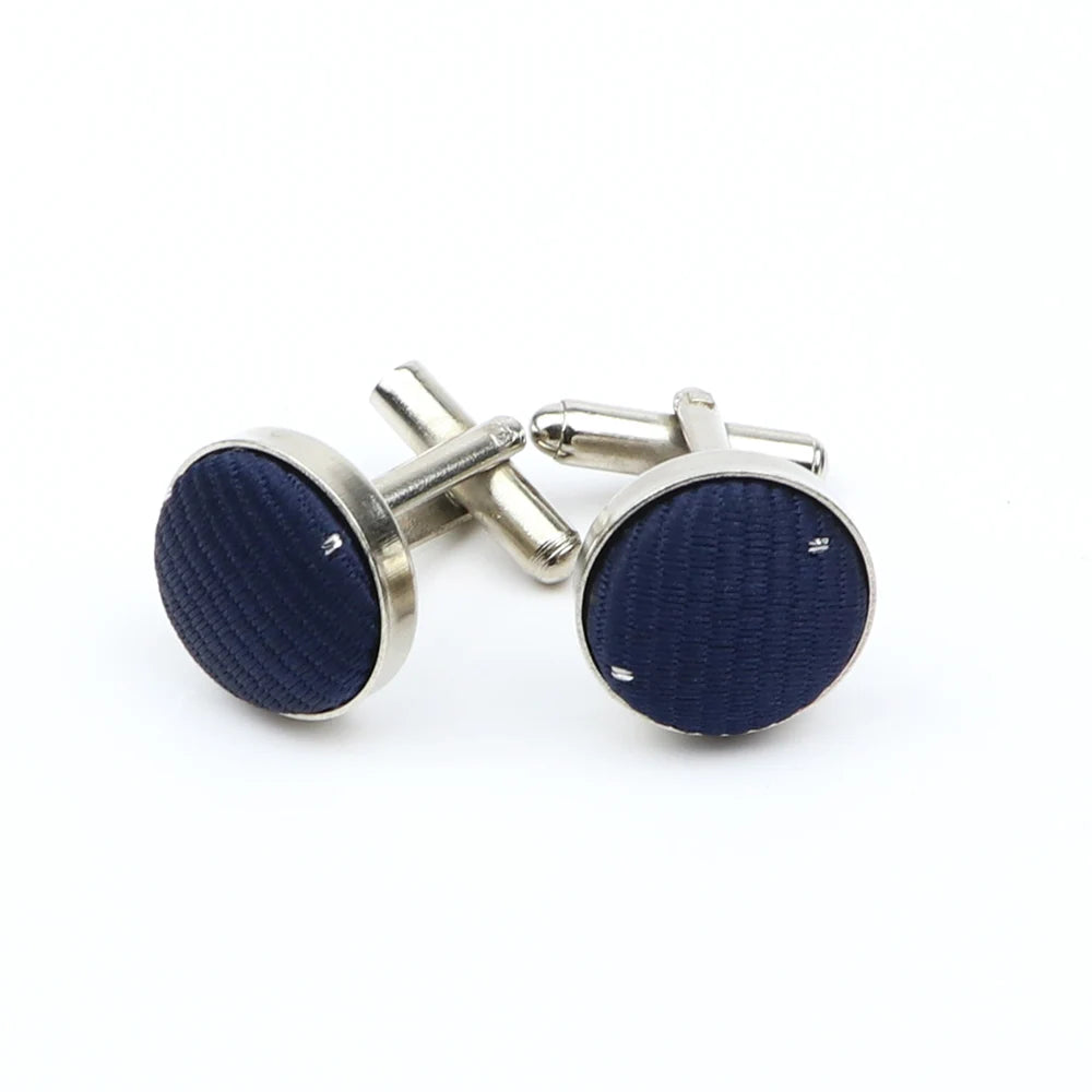 Boutons de manchette design à pois de haute qualité pour hommes, noir, rouge, mode, accessoires de chemise, ronds, neufs, bijoux, cadeau, vente en gros