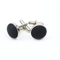 Boutons de manchette design à pois de haute qualité pour hommes, noir, rouge, mode, accessoires de chemise, ronds, neufs, bijoux, cadeau, vente en gros