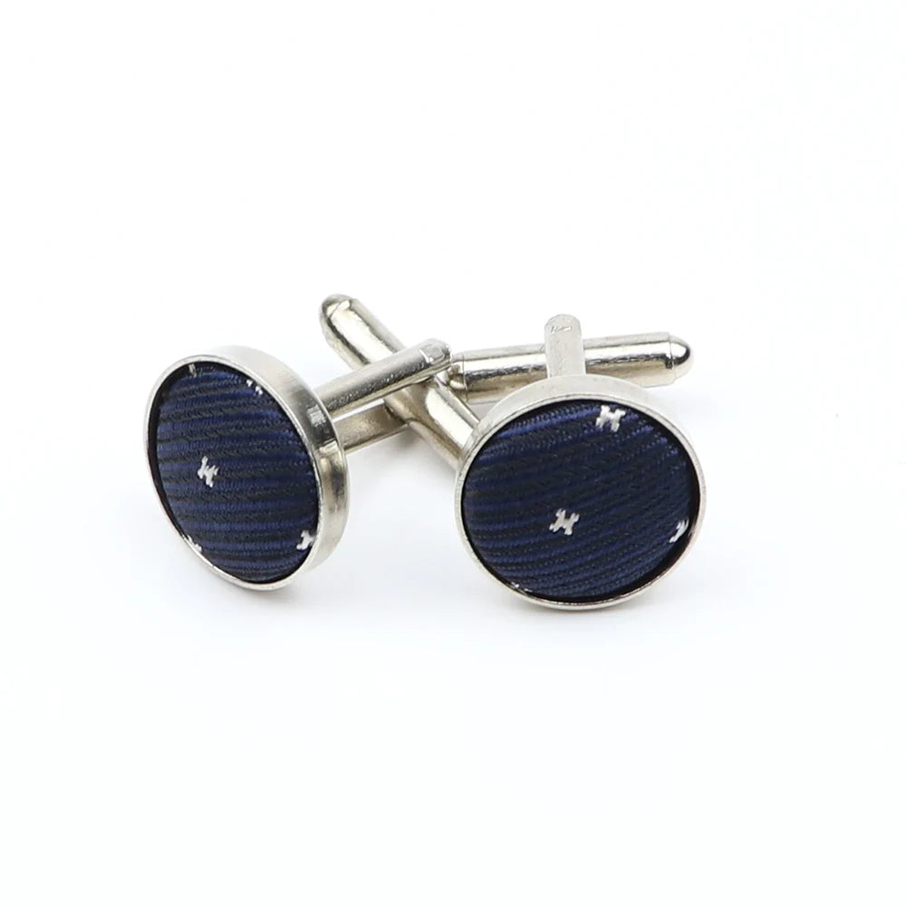 Boutons de manchette design à pois de haute qualité pour hommes, noir, rouge, mode, accessoires de chemise, ronds, neufs, bijoux, cadeau, vente en gros