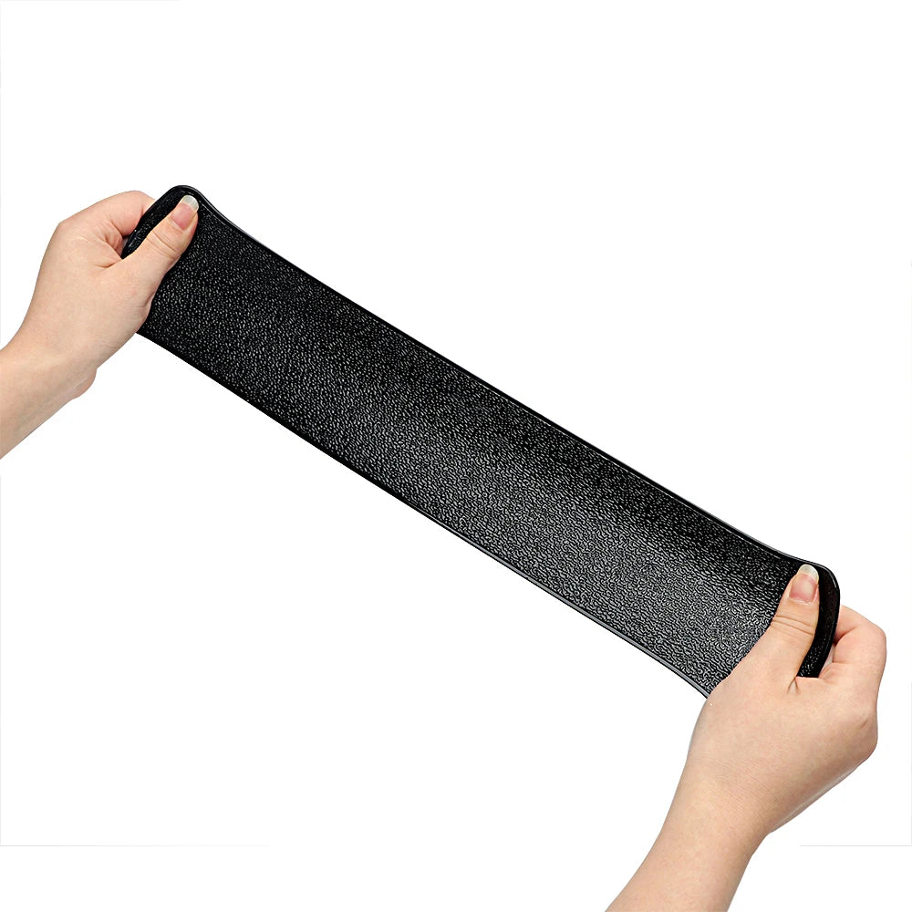 Grand long tableau de bord de voiture tapis collant antidérapant en cuir PU tapis de gel magique antidérapant style de voiture pour téléphone clé GPS support de tablette