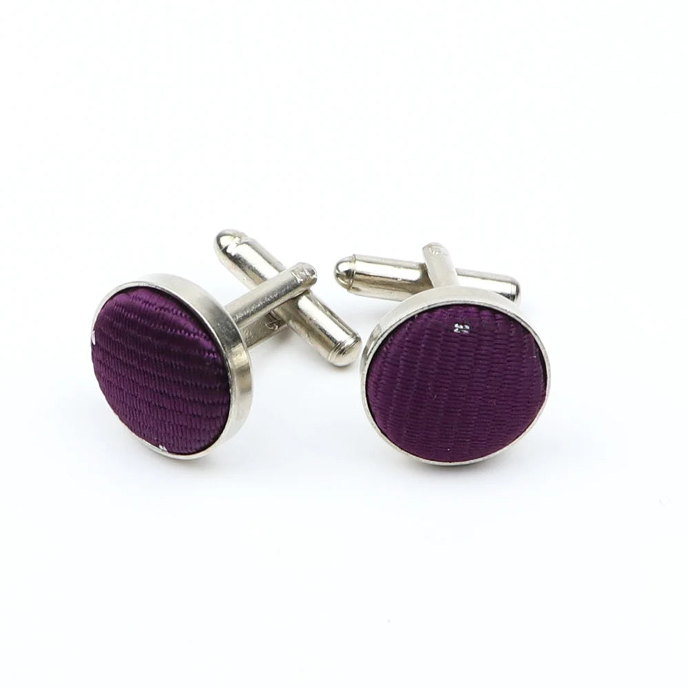 Boutons de manchette design à pois de haute qualité pour hommes, noir, rouge, mode, accessoires de chemise, ronds, neufs, bijoux, cadeau, vente en gros