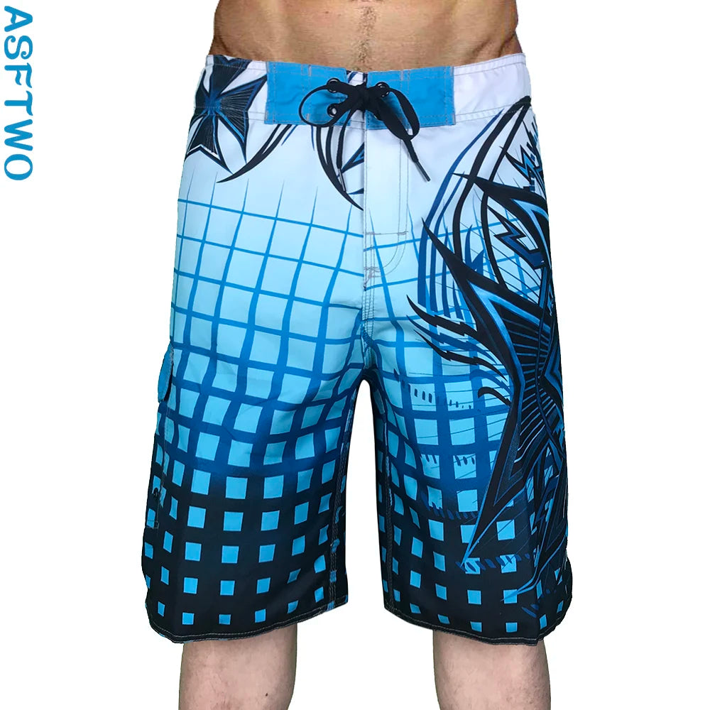 Shorts de plage tendance pour hommes, shorts d'été imprimés en 3D, shorts de surf pour hommes, maillot de bain, shorts de plage, pantalons de survêtement, course à pied, randonnée