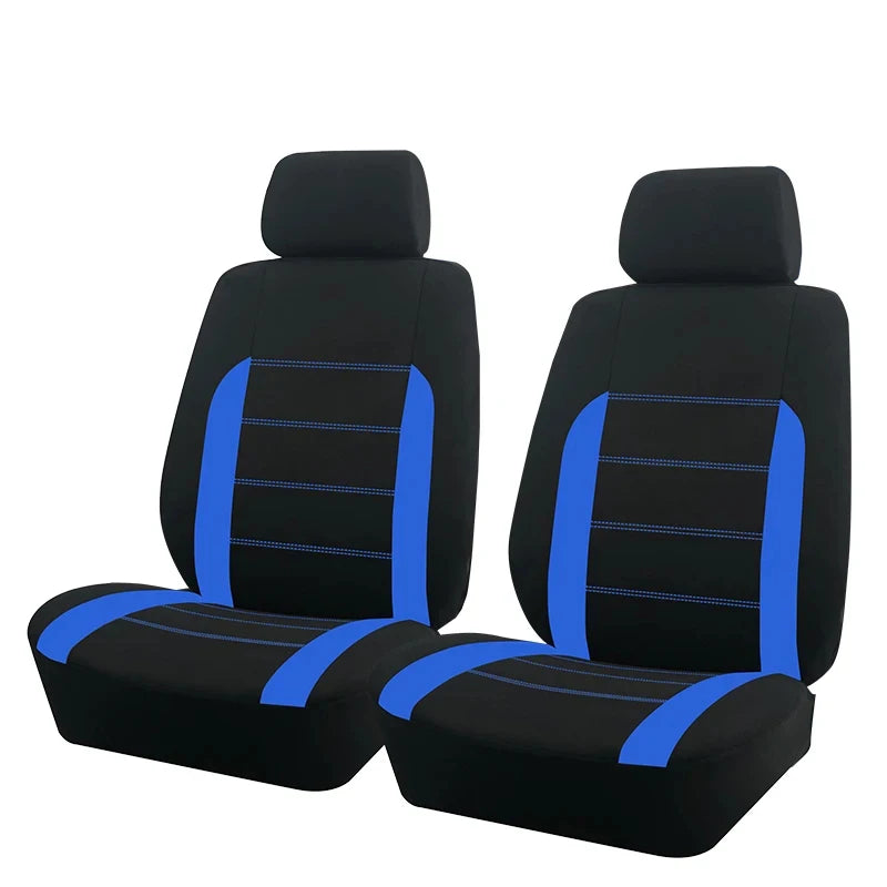 AUTO PLUS Housses de siège de voiture Taille universelle Adaptées à la plupart des voitures, SUV, camions, camionnettes Accessoires de voiture Housses de siège intérieures pour voiture Ensemble complet