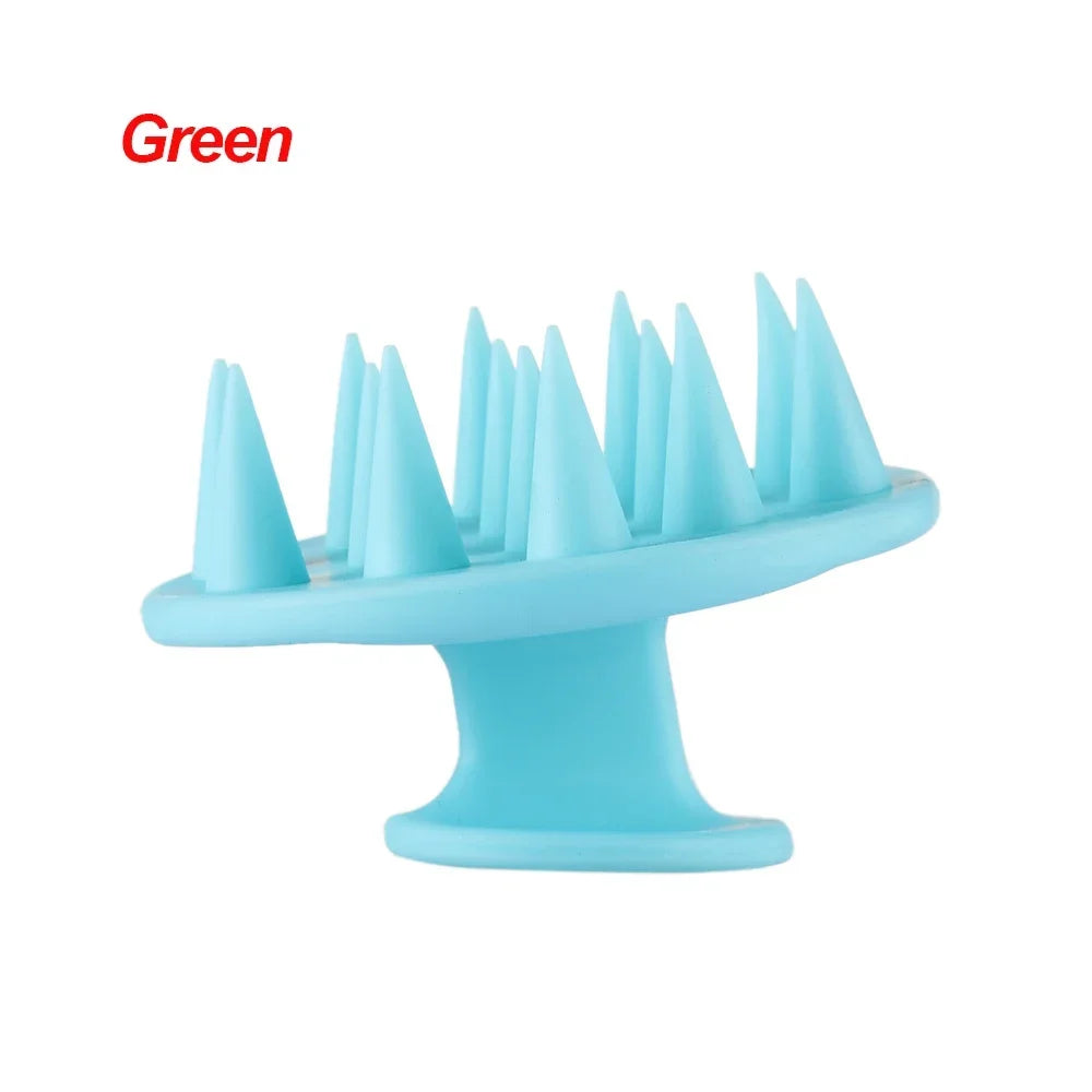 1-3 Pièces Silicone Shampooing Cuir Chevelu Masseur Cheveux Peigne De Massage Shampoing Brosse De Massage Bain Brosse De Douche Cuir Chevelu Masseur Cheveux Outil De Peigne