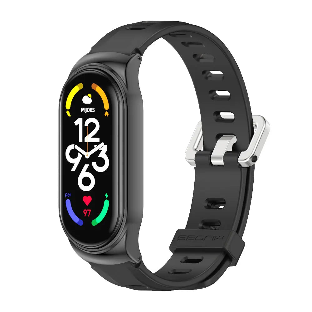 Bracelet pour Mi Band 10 9 8 7 6 5 Global Bracelet intelligent Pulseira pour Xiaomi Mi Band 8 NFC Accessoires de bracelet Miband 9 Band