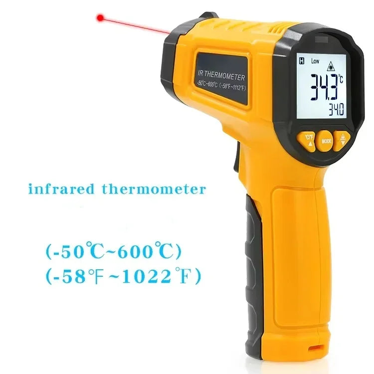 Thermomètre infrarouge sans contact portatif industriel de haute précision TS380 TS600