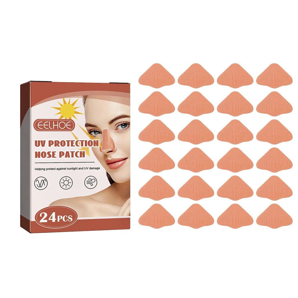 Patch oculaire anti-UV pour l'extérieur, écran solaire pour le nez, masque écran solaire apaisant, protection solaire pour le visage, anti-soleil pour les soins de la peau