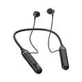 Casque sans fil 5.3 Casque tour de cou de jeu Écran LED Casque de sport stéréo avec écouteurs magnétiques