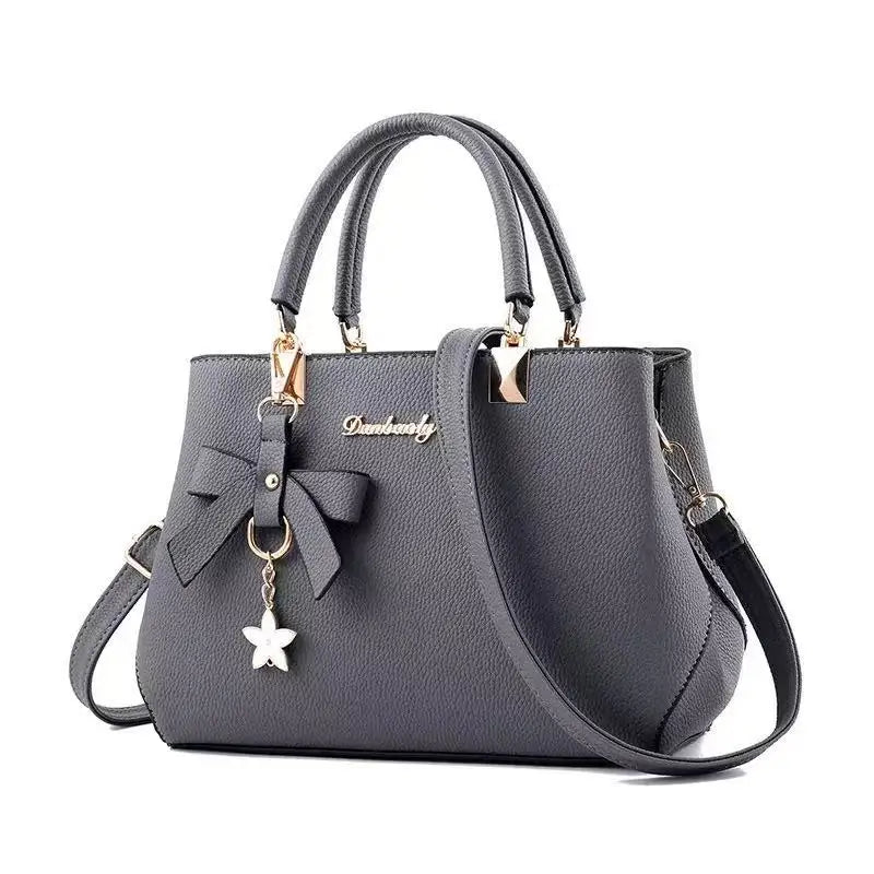 Nouveau sac coréen tendance automne et hiver avec nœud pour femme, sac à bandoulière portable, sac messager, sac killer, sac de maman, grande capacité