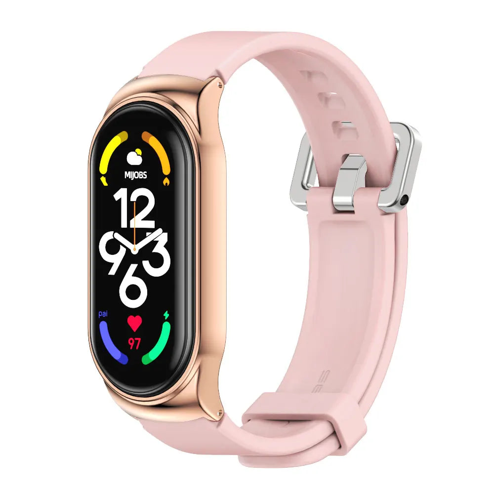 Bracelet pour Mi Band 10 9 8 7 6 5 Global Bracelet intelligent Pulseira pour Xiaomi Mi Band 8 NFC Accessoires de bracelet Miband 9 Band