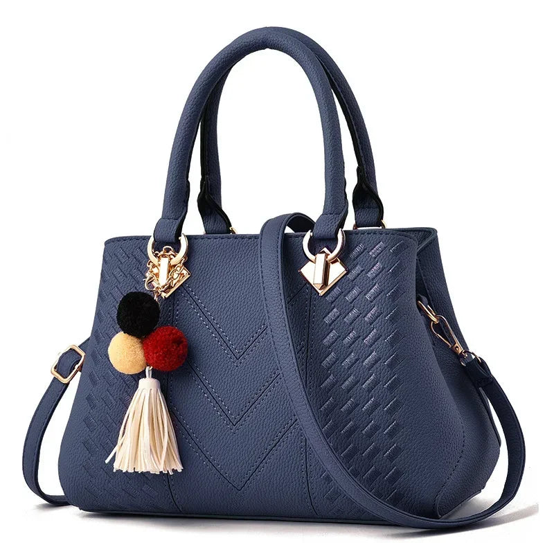 Nouveau sac à bandoulière pour femme, grande capacité, sac à main pour femme, sac à bandoulière en PU, sac seau portable, sacs messager pour dames, sacs cabas