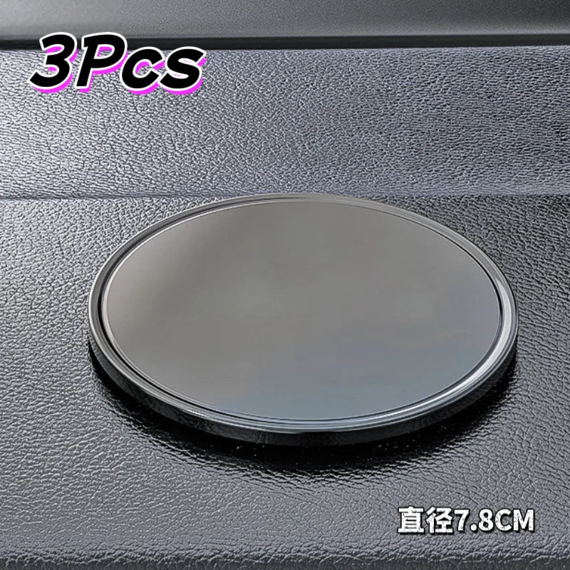 Tapis antidérapant de voiture 1/3 pièces, tapis de rangement antidérapant en silicone pour tableau de bord de voiture, support de téléphone, décoration de voiture