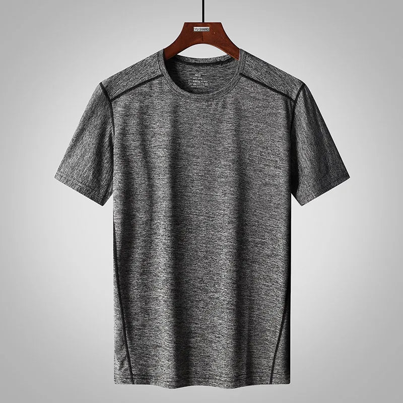 T-shirts grande taille 6XL 7XL 8XL pour homme, t-shirt décontracté basique pour homme, hauts sportifs, vêtements pour homme, t-shirt à manches raglan