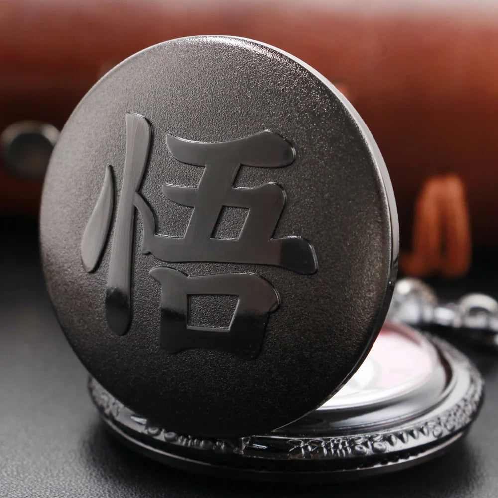 Montre de poche à quartz Goku, personnage d'anime super populaire, pendentif collier rétro pour hommes et femmes, le meilleur cadeau pour les étudiants