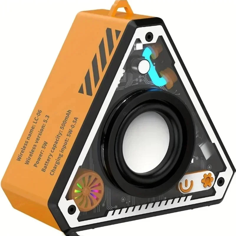 Haut-parleur Bluetooth TWS portable Subwoofer audio Mini haut-parleur sans fil portable Musique HiFi Son surround Haut-parleur extérieur