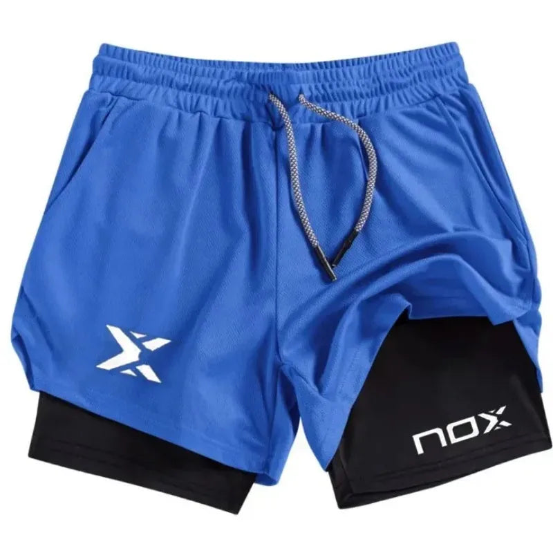 New Summer Men's Padel Sports Loose Casual Breathable Shorts Gym Quick Drying Fashion Badminton Pants Running Sportswear Short