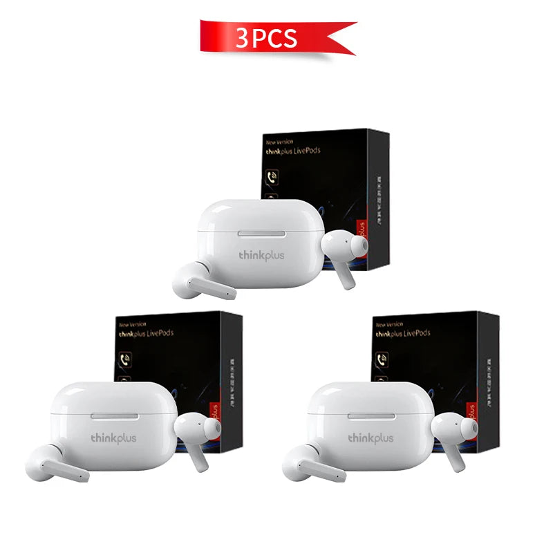 Casque Bluetooth Thinkplus TWS original Écouteurs étanches Intra-auriculaires Écouteurs stéréo HD Casque sans fil Bluetooth avec micro