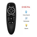 G10S PRO BT Voice Remote Control 2.4G With BT5.0 Wireless Air Mouse Gyroscope Smart Remote Backlit For Android TV Box
