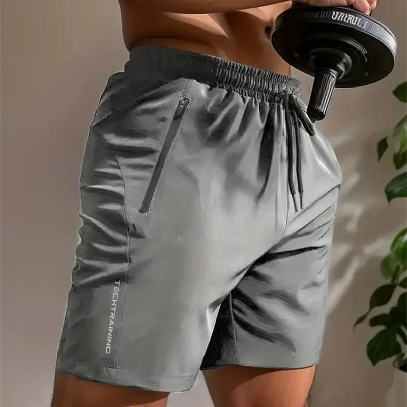 Shorts d'été UETEEY pour homme, sport, course, squat, fitness, entraînement, short homme, respirant, séchage rapide, cordon de serrage, shorts homme
