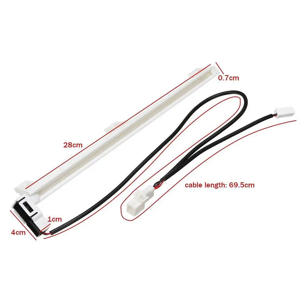 أضواء LED داخلية للسيارة للكونسول الوسطي، أضواء زخرفية للجو، أدوات مصباح إضاءة للسيارة تويوتا كامري 18-21