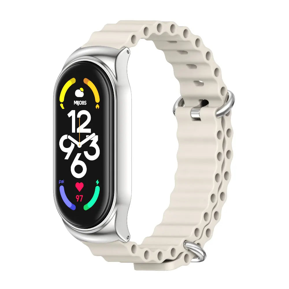Bracelet pour Mi Band 10 9 8 7 6 5 Global Bracelet intelligent Pulseira pour Xiaomi Mi Band 8 NFC Accessoires de bracelet Miband 9 Band