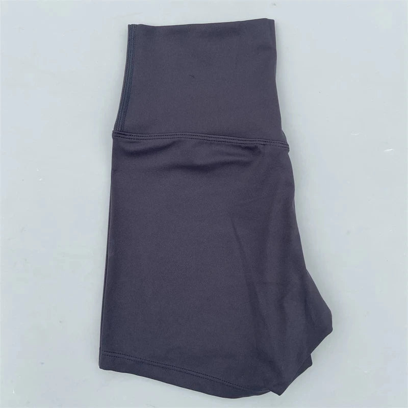 Short de sport pour femmes, shorts de yoga, shorts de sport taille haute, leggings courts d'entraînement, pantacourts de fitness, cyclisme de course, vêtements de sport doux et ajustés