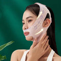 1 bandeau de sommeil sculptant pour le visage, amincissant, en forme de V, pour joues, menton, cou, sangle de massage, ceinture relaxante, masque liftant, beauté