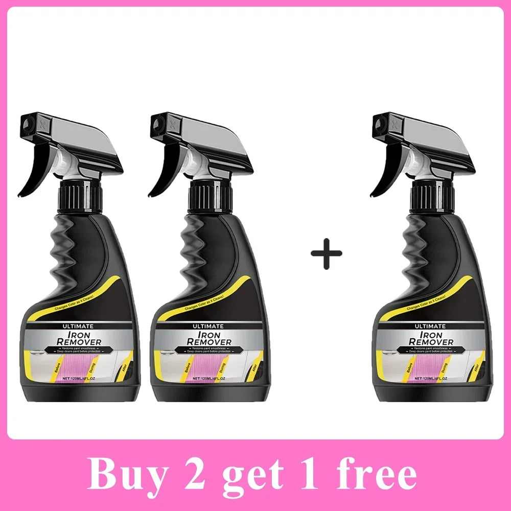 Rust Remover Spray Multi-Purpose Paint Rust Inhibitor Derusting Spray Car Rust Removal for Wheel HubChrome Paint care tool
