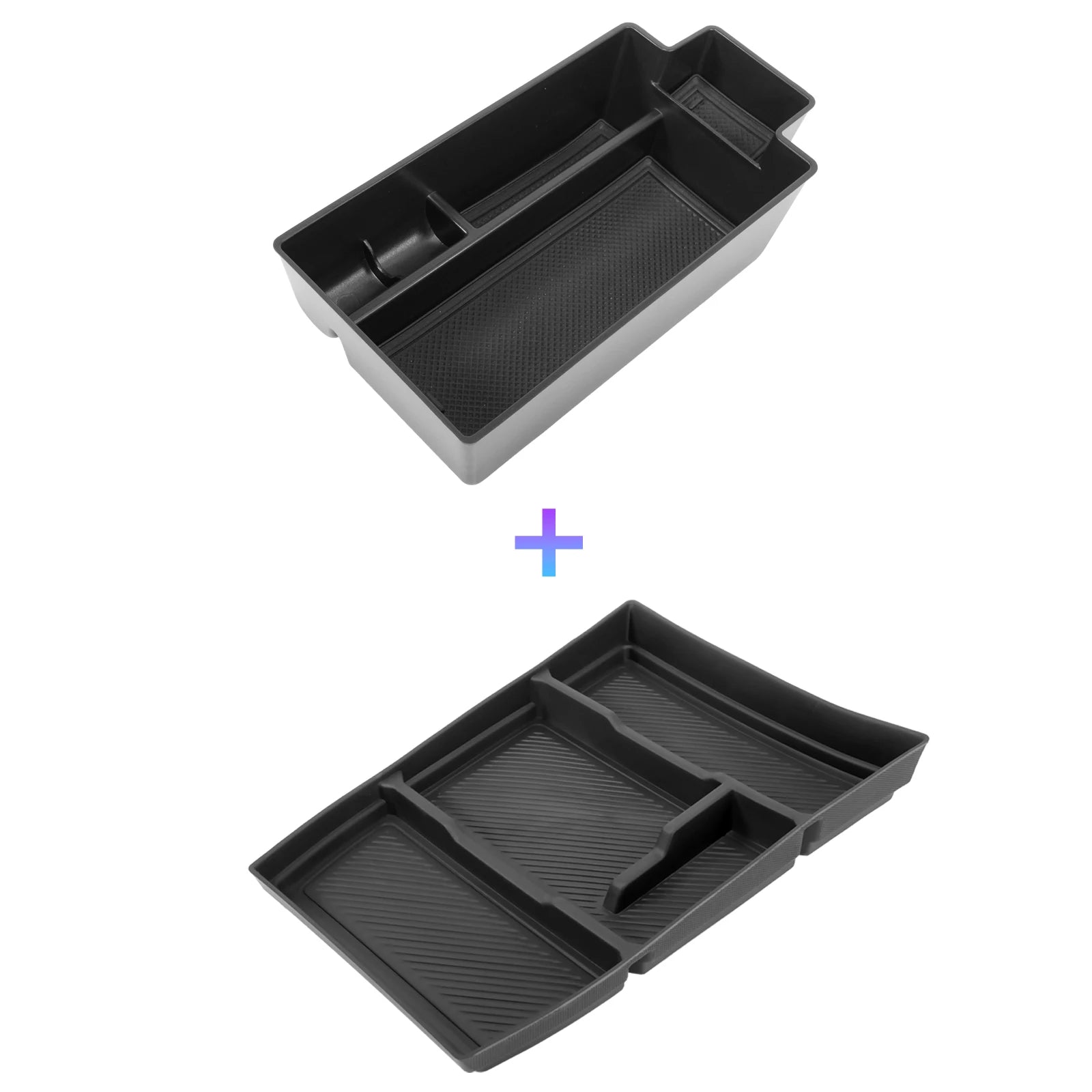 Pour Nissan Rogue T33 2021-2025 Boîte de rangement pour console centrale de voiture Accoudoir Boîte de rangement multicouche pour accessoires Rogue