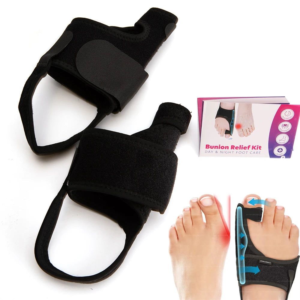 Correcteur d'oignon attelle de nuit pour hallux valgus, redresseur d'orteils, correcteur orthopédique pour pédicure, protecteur d'oignon