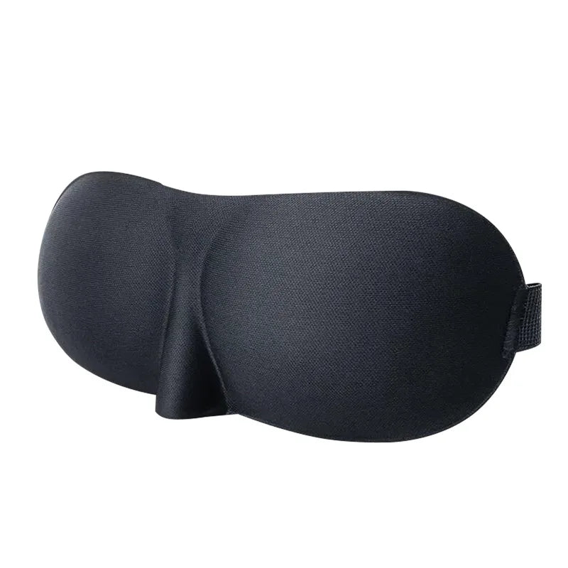 Masque de sommeil oculaire 3D Contour adapté aux dormeurs latéraux -100% Occultant Doux et sans stress - Convient pour les siestes de voyage et le yoga