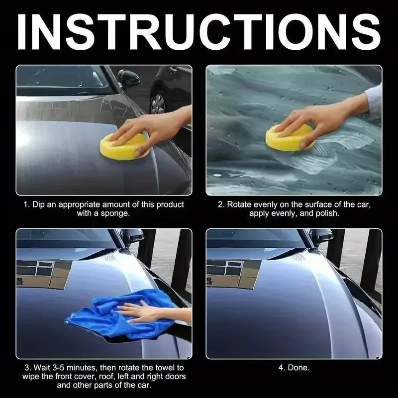 Auto Body Nano Ceramic Polish Coating Car Paint Repair All Vehicle Types Anti Scratch Rain Repellent Paint Care
