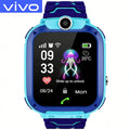 Montre intelligente VIVO GPS de suivi étanche, mini montre intelligente pour enfants, montre-téléphone 4G avec carte SIM, cadeau d'anniversaire, horloge électronique