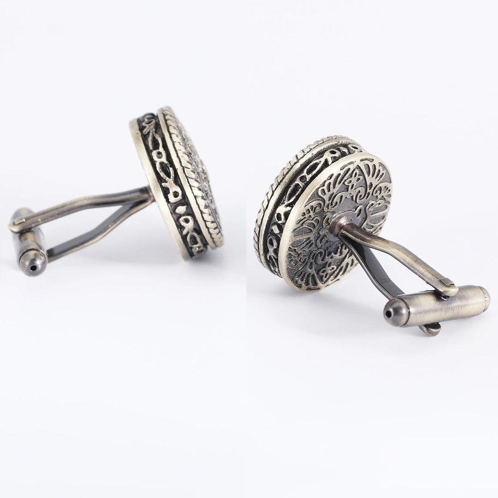 4 Styles TZG Stainless Steel Cufflinks Men Cuff Links Bow 1 Pair