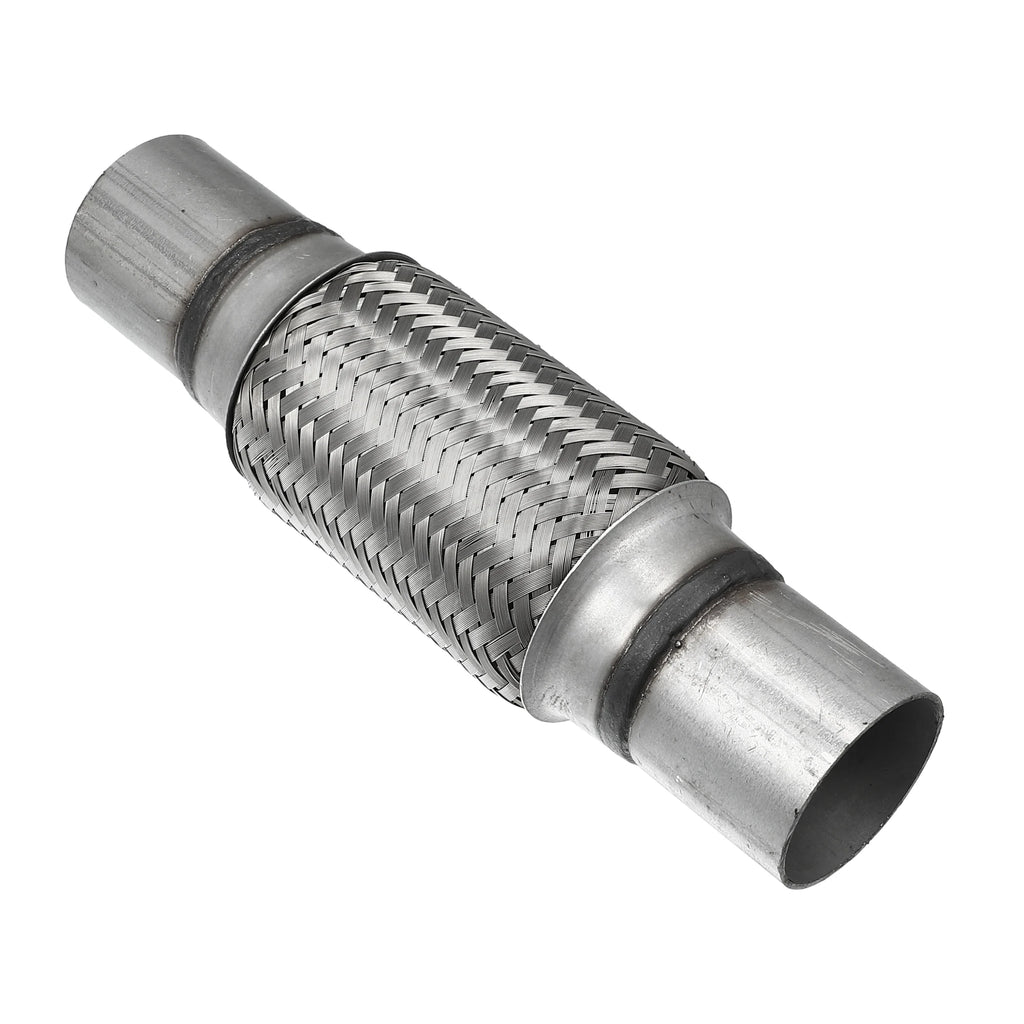 UXCELL 51x55x252mm 51x57x150mm 58x63x250mm Connecteur de tuyau de silencieux flexible télescopique en acier inoxydable pour pot d'échappement de voiture