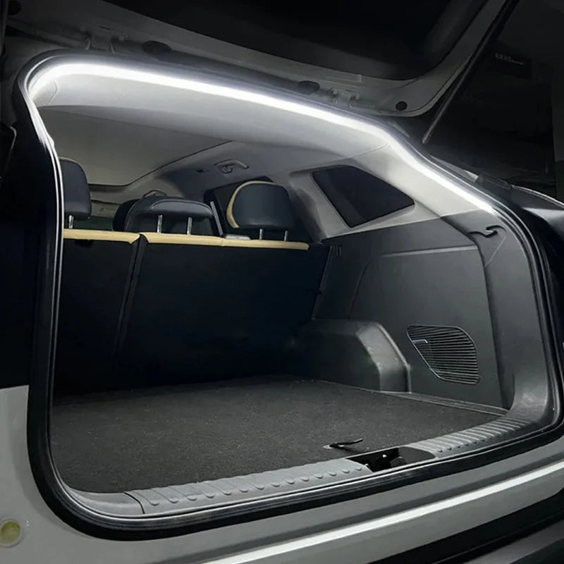 Car High Brightness Trunk Lighting Ambient Light Interior Decoration LED Wiring Free Automatic Sensing Tailgate Light Strip