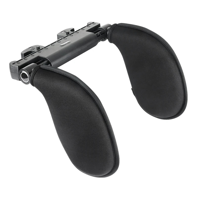 Coussin cervical automobile ergonomique réglable à 360° avec mousse à mémoire de forme et coussinets latéraux, appui-tête de sommeil à un clic pour les voyages en voiture BMW Benz