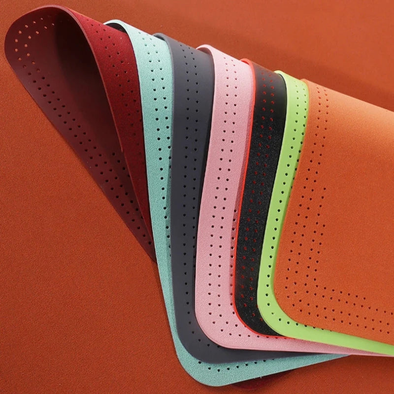 Leather Car Armrest Box Height Pad Universal Leather Armrest Cushion For Nissan  X-Trail Qashqai Micra NOTE Patrol Pulsar NISMO