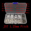 1 boîte JST SH 1,0 / 1,25 mm / PH 2,0 / SM/SYP/XH 2,54 mm / VH 3,96 mm Kit de connecteurs JST Mâle/Femelle avec boîtier et broches