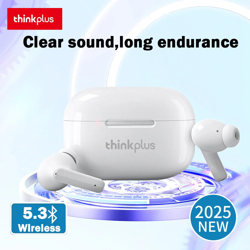 Casque Bluetooth Thinkplus TWS original Écouteurs étanches Intra-auriculaires Écouteurs stéréo HD Casque sans fil Bluetooth avec micro
