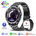 2025 Nouvelle montre connectée intelligente 6 pour hommes, sports de plein air, plus de 100 modes sportifs, montre étanche IP68, écran HD AMOLED, Smartwatch Android IOS