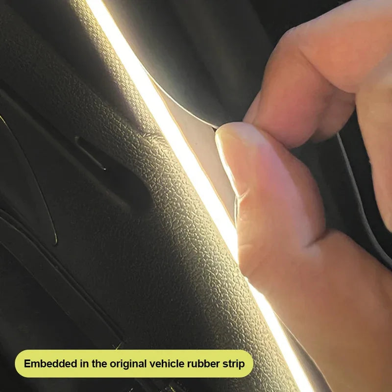 Car High Brightness Trunk Lighting Ambient Light Interior Decoration LED Wiring Free Automatic Sensing Tailgate Light Strip